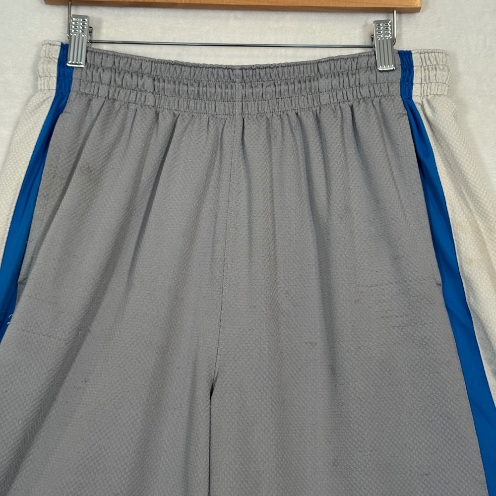 Nike Gray Blue Basketball Shorts XXL - Picture 3 of 8